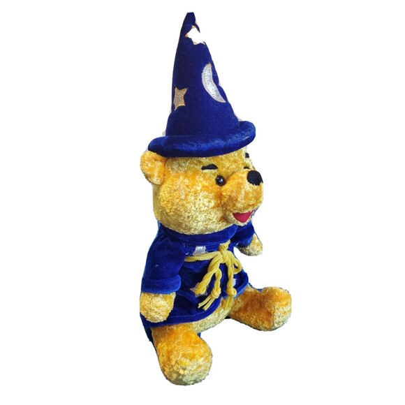 Golden Plush Teddy Bear Wizard Carousel Toys Appx 14" Stuffed Animal Toy - Picture 4 of 13